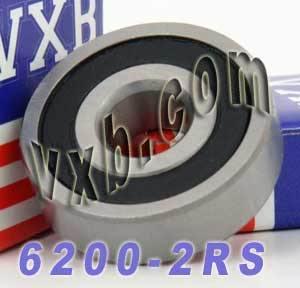 Palier Premium 6200-2RS 10x30x9mm 10mm d’alésage
