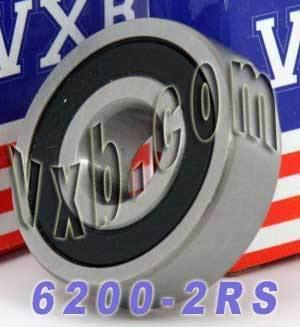 Palier Premium 6200-2RS 10x30x9mm 10mm d’alésage