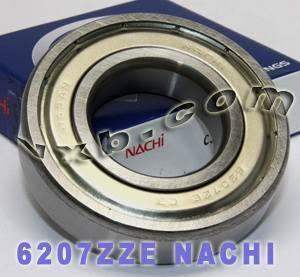 6207ZZE Nachi Bearing Shielded C3 Japon 35x72x17mm