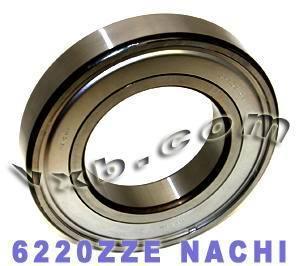 6220ZZE Nachi Bearing Shielded C3 Japon 100x180x34 Large