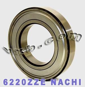 6220ZZE Nachi Bearing Shielded C3 Japon 100x180x34 Large