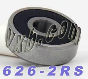 626-2RS Roulement 6x19x6 C3 - Scellé - Miniature