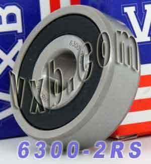 Palier scellé Premium 6300-2RS 10x35x11mm