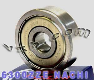 6300ZZE Nachi Bearing Shielded C3 Japan 10x35x11mm