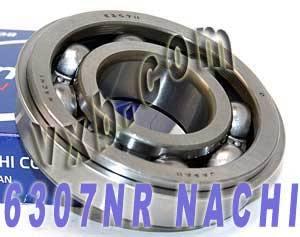 6307NR Nachi Bearing Open C3 Snap Ring Japan 35x80x21mm