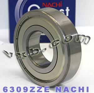 6309ZZE Nachi Bearing Shielded C3 Japan 45x100x25mm