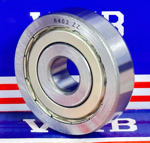 6403ZZ Roulement à billes métalliques blindées 17x62x17mm