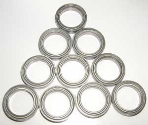 10-Pack 6702ZZ 15x21x4 Roulement blindé