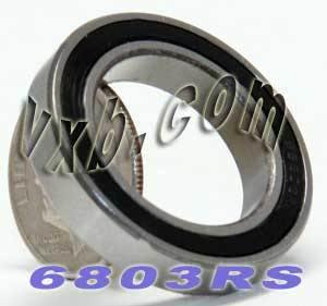 6803RS Roulement scellé 17x26x5mm