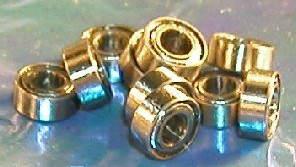 Paquet de 683ZZ 3x7 Shielded Miniature Bearing 3x7x3mm