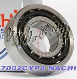 7002CYP4 Nachi Angular Contact Bearing 15x32x9 Abec-7 Japan Made