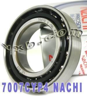 7007CYP4 Nachi Angular Contact Bearing 35x62x14 Abec-7 Japan Made