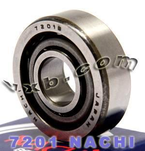 7201 Nachi Angle Contact Bearing 12x32x10 C3 fabriqué au Japon
