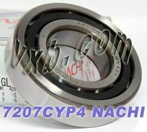 7207CYP4 Nachi Angle Contact Bearing 35x72x17 Abec-7 fabriqué au Japon