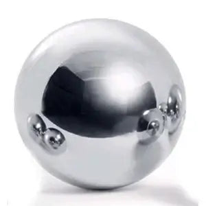 Miroir à rotule creux en acier inoxydable 19 mm 304C fini brillant