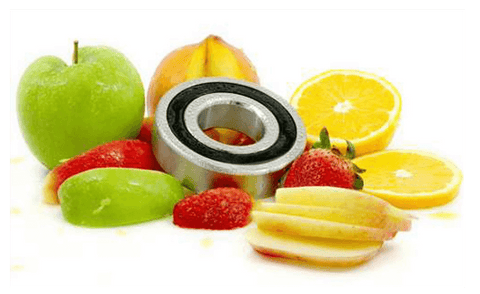 Roulement à billes en acier inoxydable de qualité alimentaire S6801-2RS