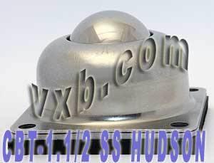 CBT-1 1/2 SS Flange Ball Transfer 1-1/2 Main Ball Mounted Bearing