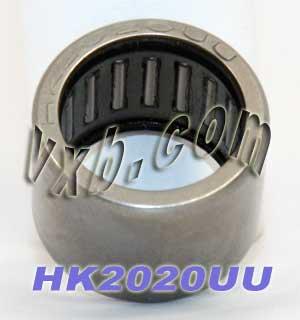 HK2020UU Roulement à aiguille 20x26x20mm Type obus