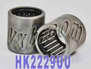 HK2229UU Roulement à aiguille 22x28x29mm