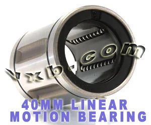 LB40A Silent Bushing 40mm 40mm Palier à mouvement linéaire 40x60x80
