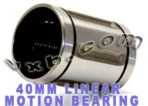 LB40A Silent Bushing 40mm 40mm Palier à mouvement linéaire 40x60x80