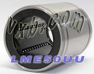 LME50UU Bushing à billes de 50 mm, roulement à mouvement linéaire 50x75x100