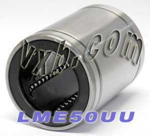 LME50UU Bushing à billes de 50 mm, roulement à mouvement linéaire 50x75x100
