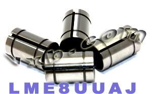 4-pack LME8UUAJ bagues ajustables 8 mm 8x16x25 mouvement linéaire