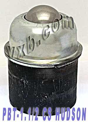 PBT-1 1/2 CS Pipe-Mounted Ball Transfer Unit - 1-1/2" Main Ball