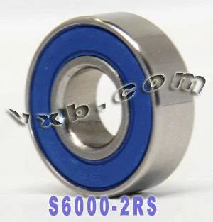 Palier en acier inoxydable 6000-2RS 10x26x8 scellé