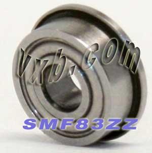 SMF83ZZ Palisseau à rebords en acier inoxydable blindé 3x8x3