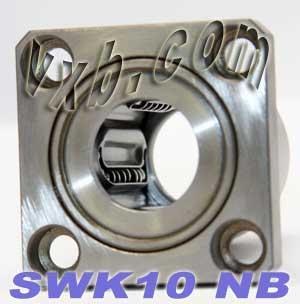 SWK10 NB Bagues à billes 5/8 pouces Mouvement linéaire à bride carrée