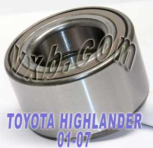 TOYOTA HIGHLANDER Auto/Car Wheel Ball Bearing 2001-2007