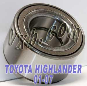 TOYOTA HIGHLANDER Auto/Car Wheel Ball Bearing 2001-2007