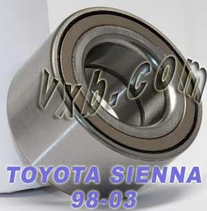 TOYOTA SIENNA Auto/Car Wheel Ball Bearing 1998-2003 42Q