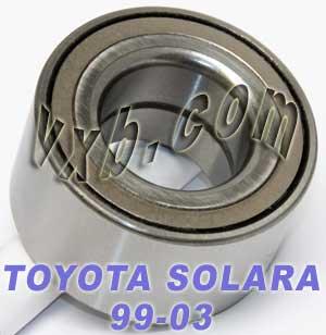 TOYOTA SOLARA Auto/Car Wheel Ball Bearing 1999-2003 42Q