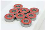 8 Skateboard Bearing Sealed Ball Bearings:Skateboard Bearings