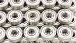 800 Skateboard/in-line/Skate Bearing Black Shielded Ball Bearings