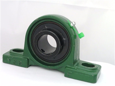 3/4" Bearing UCP204-12Black Oxide Insert + Pillow Block Cast Housing Mounted Bearing