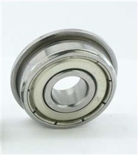 10 Flanged Shielded Bearing 5x11x4 Miniature