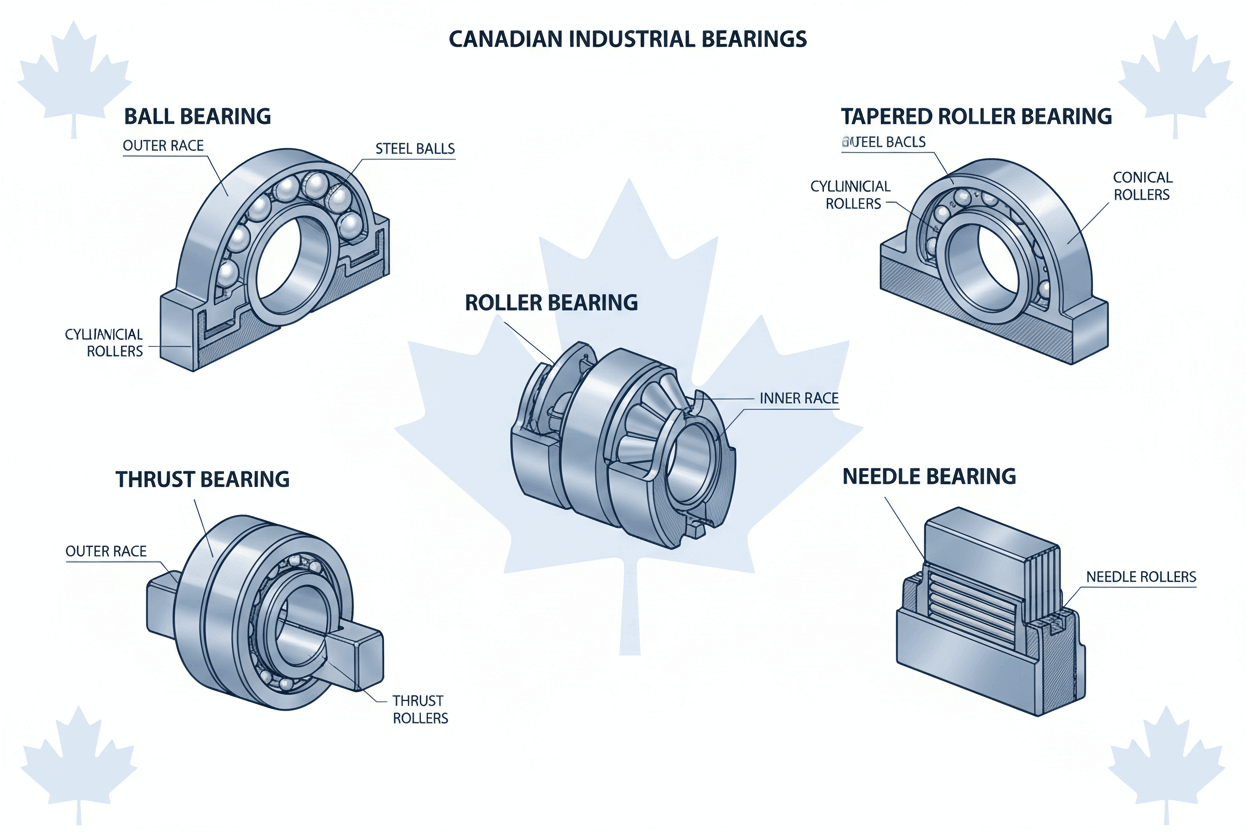 Mastering Bearings: Identify Different Types with Ease...