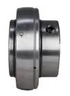 Side view of 1-15/16 Inch Insert Ball Bearing With Two Set Screws UC210-31 VS-231 GY1115KRRB Greaseable 90mm Spherical Outer Race