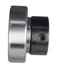 Side view of 3/4 Inch Insert Ball Bearing with Locking Collar and Flat Outer Diameter Pre Lubed for Smooth Operation High Load Capacity CSA204-12