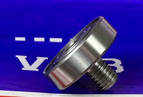Cam Follower 12x28x8 mm Ball Bearing with M10 12mm Long Bolt