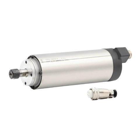 0.8kW ER11 Air Cooled CNC Spindle Motor With 65mm Body And 181mm Length, 4 Ball Bearings, Precision 0.01mm, 220V