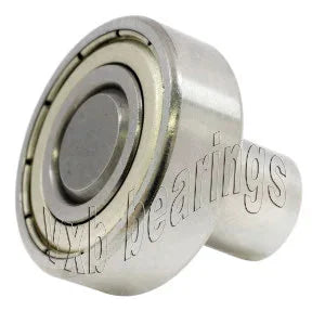 1 1/4" Ball Bearing - 3/8 diameter integrated 7/8 Long Axle