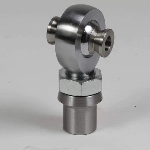 1.25'' Heim Joint Rod End Kit, Right and Left Hand Thread 1 1/4'' Chromoly Joints with Round Tube Adapter front view