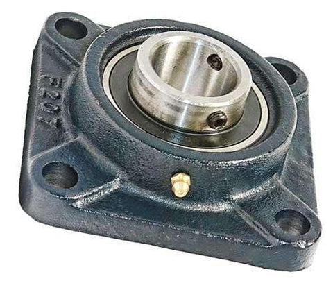 1 3/8 Bearing UCF207-22 + Square Flanged Housing Mounted Bearings - VXB Ball Bearings