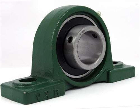 1 3/8 Bearing UCP-207-22 + Pillow Block Cast Housing Mounted Bearings - VXB Ball Bearings