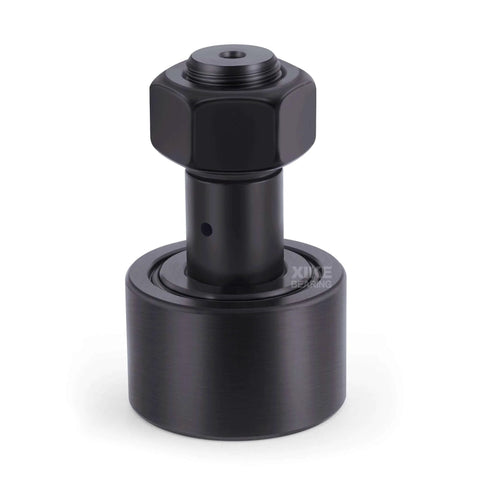 ✝️ XIKE 1 Pcs CF 1 1/2 SB Double Rubber Seals Cam Follower Bearings, black cylindrical design